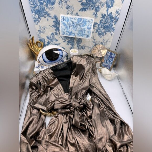 🆕 BRONX & BANCO 🧿 NWOT Bellerose Ruffled Mini Dress, Sz L / US 8 - Picture 2 of 16